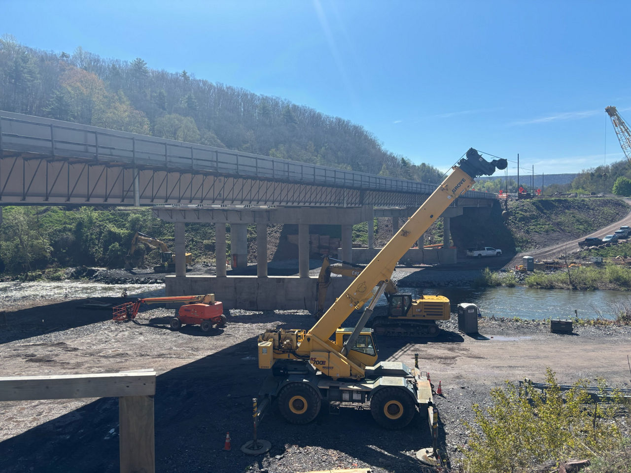 I-80 Nescopeck Creek Bridges Project Eastbound Phase 2 