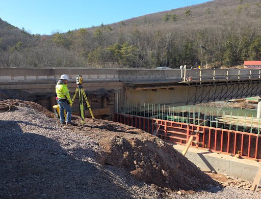 Formwork Installation & Rebar Installation for Phase 2 Stem (Abutment 2)