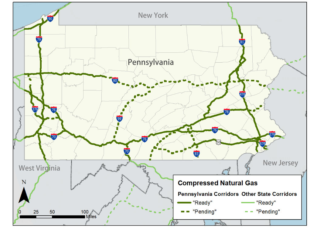 Compressed Natural Gas Corridors