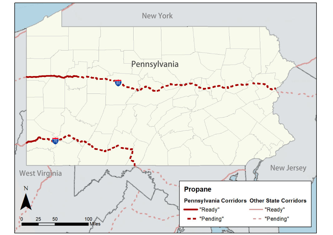 Propane Corridors