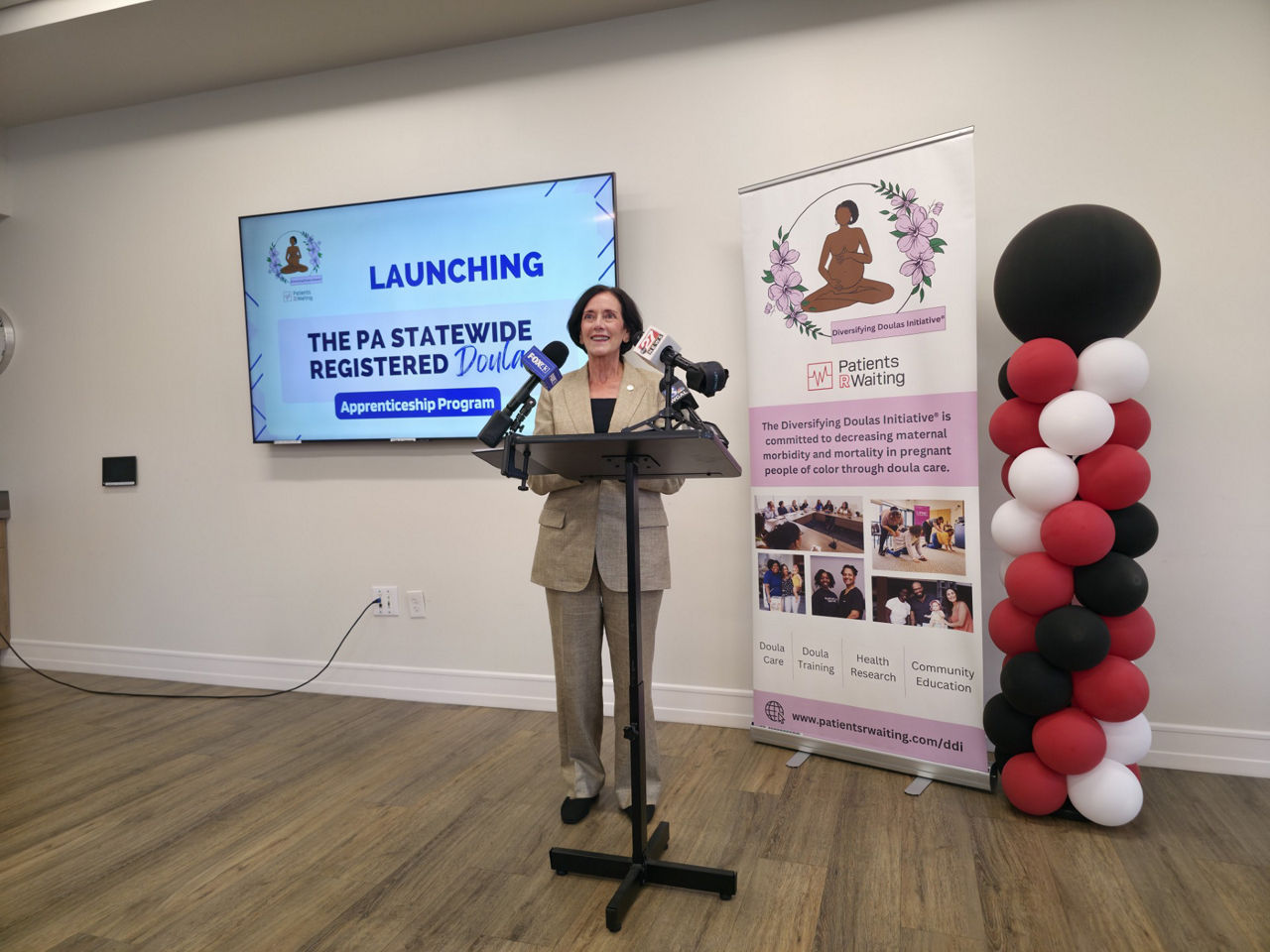 PA DHS Secretary Dr. Val Arkoosh launches a first-in-the-nation apprenticeship program specifically designed to train and prepare doulas