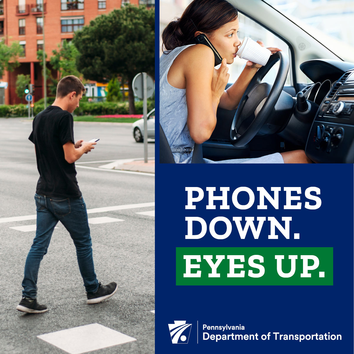 Heads Up Phones Down- square