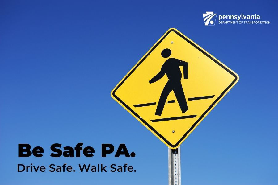 Pedestrian Safety sign