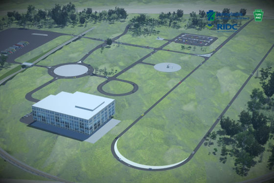 Conceptual drawing for PennSTART facility