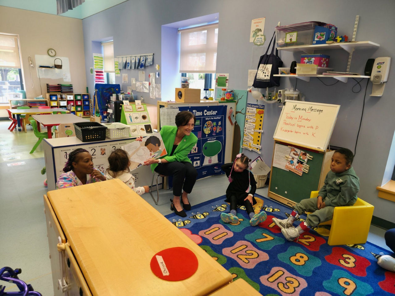 DHS Secretary Dr. Val Arkoosh visits the Children’s Home of Pittsburgh & Lemieux Family Center