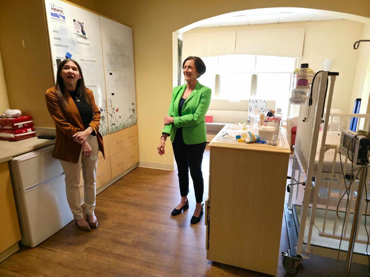 DHS Secretary Dr. Val Arkoosh visits the Children’s Home of Pittsburgh & Lemieux Family Center
