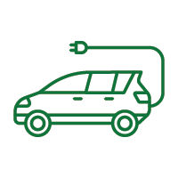illustration of commuter train