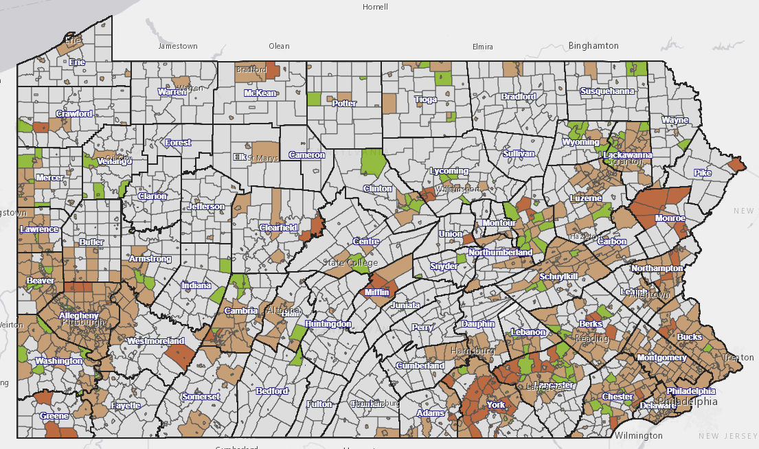 Police Jurisdictions Map