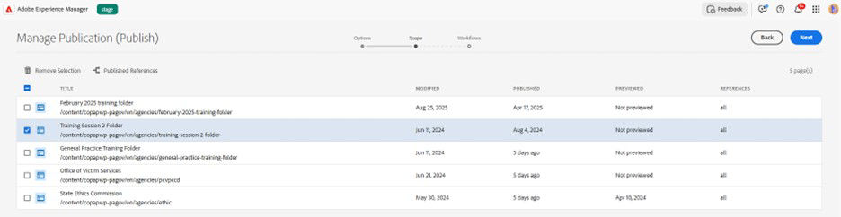 Publish Later step 3