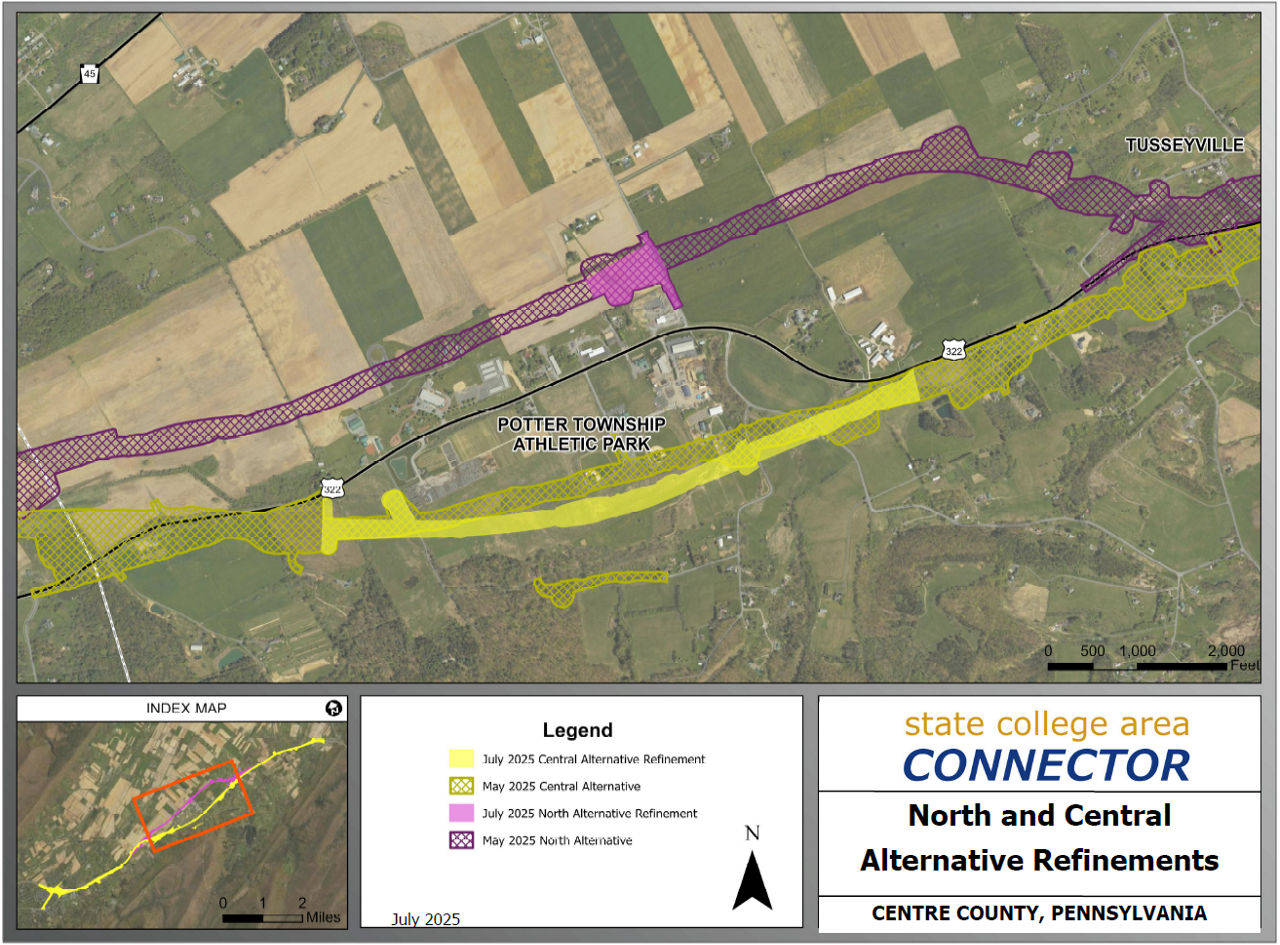 Revised Alternatives Map