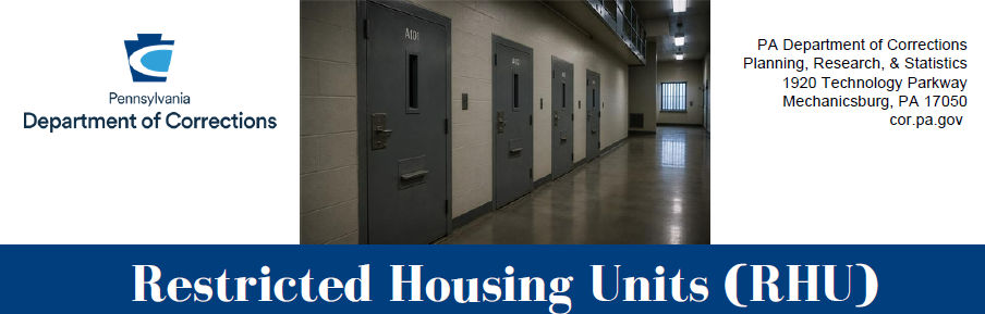 The top of the Restricted Housing Units Evaluation