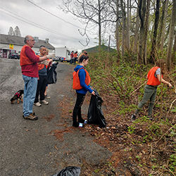 Roadside cleanup