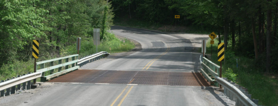 Route 1006 (Goshen/Mount Joy Road) bridge spanning Lick Run two miles North of Clearfield