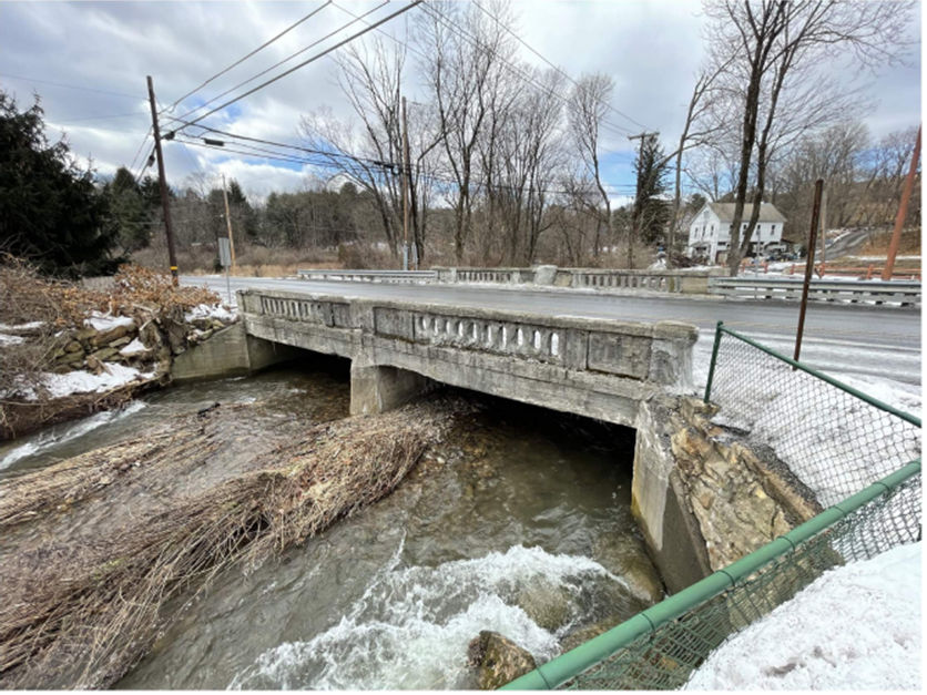 Little Gap Road bridge over hunter creek 