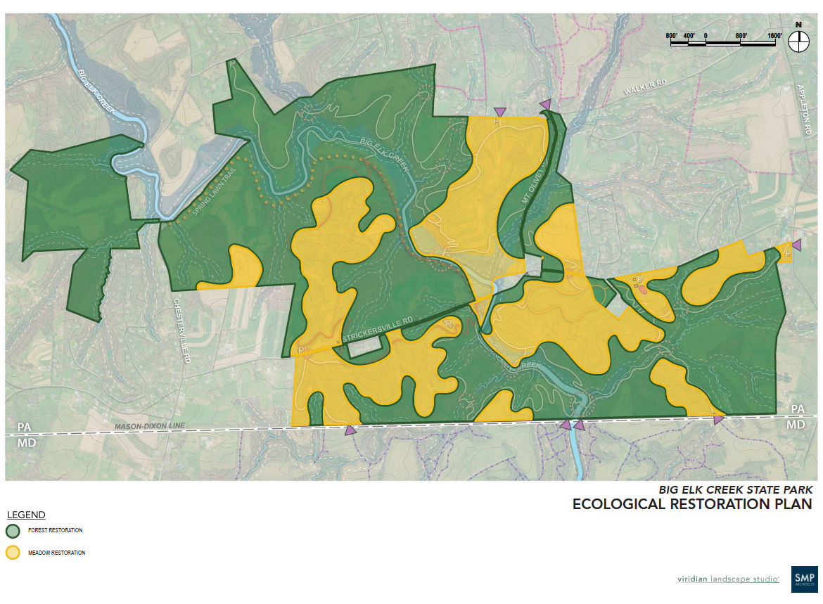 Proposed Ecological Restoration Plan for Big Elk Creek State Park