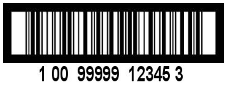 SCC barcode placement example