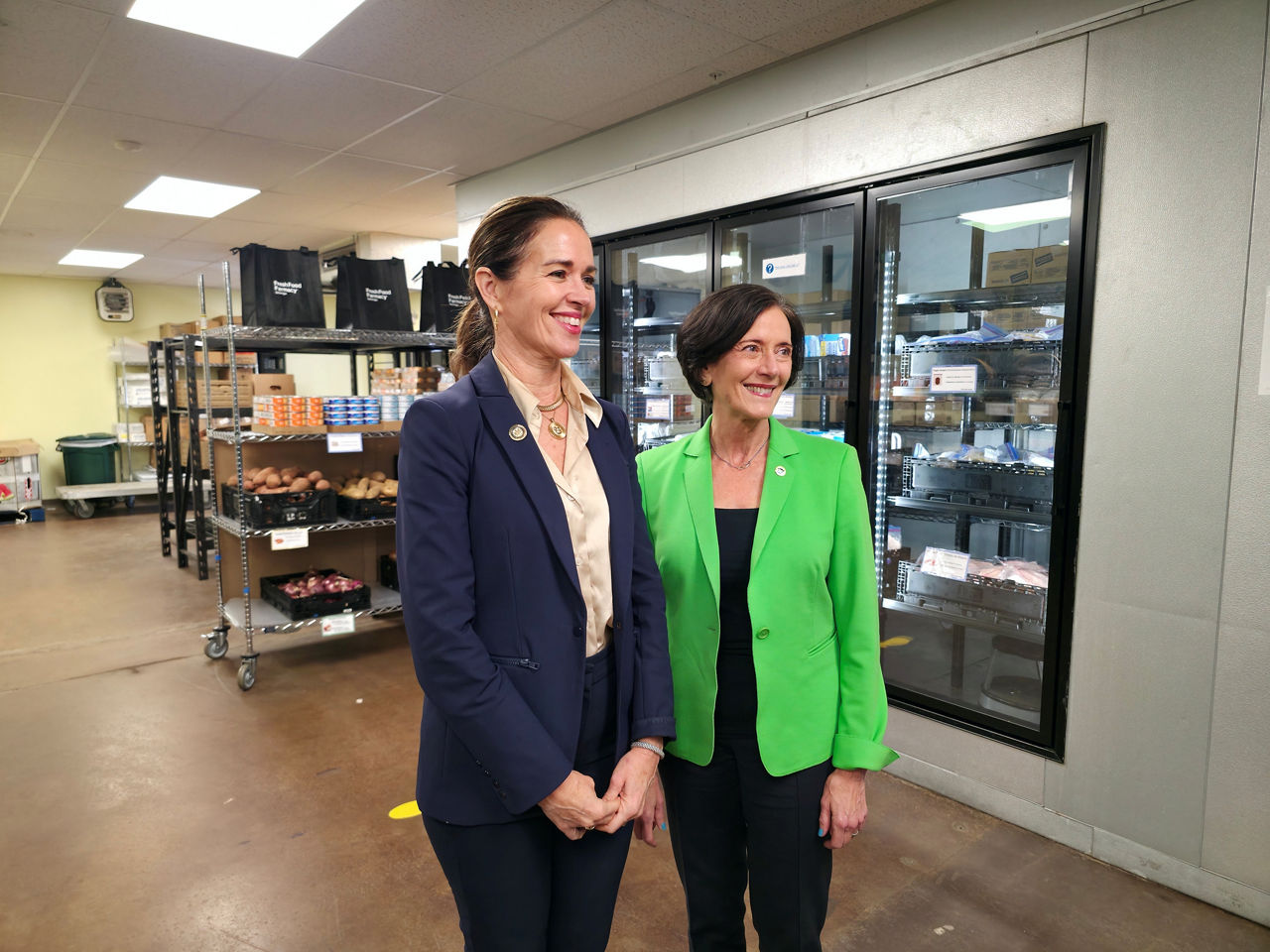 State Representative Bridget Kosierowski and Pennsylvania Department of Human Services Secretary Dr. Val Arkoosh