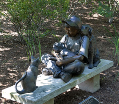 Peacekeeper Sculpture at The Residence