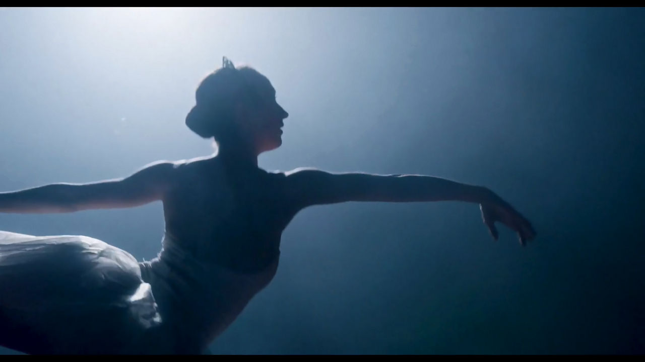 Person doing ballet dancing