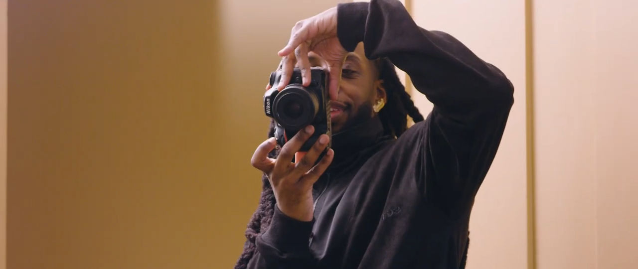 Photographer taking pictures