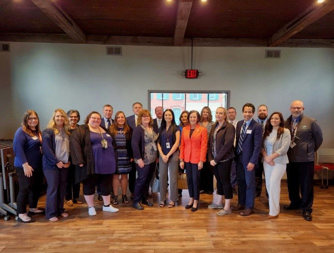 Secretary Arkoosh poses with Snyder County Staff