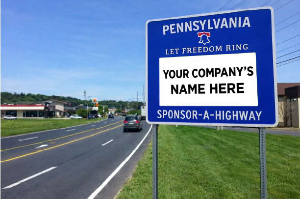Sponsor a highway sign