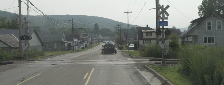 Route 346 railroad crossing