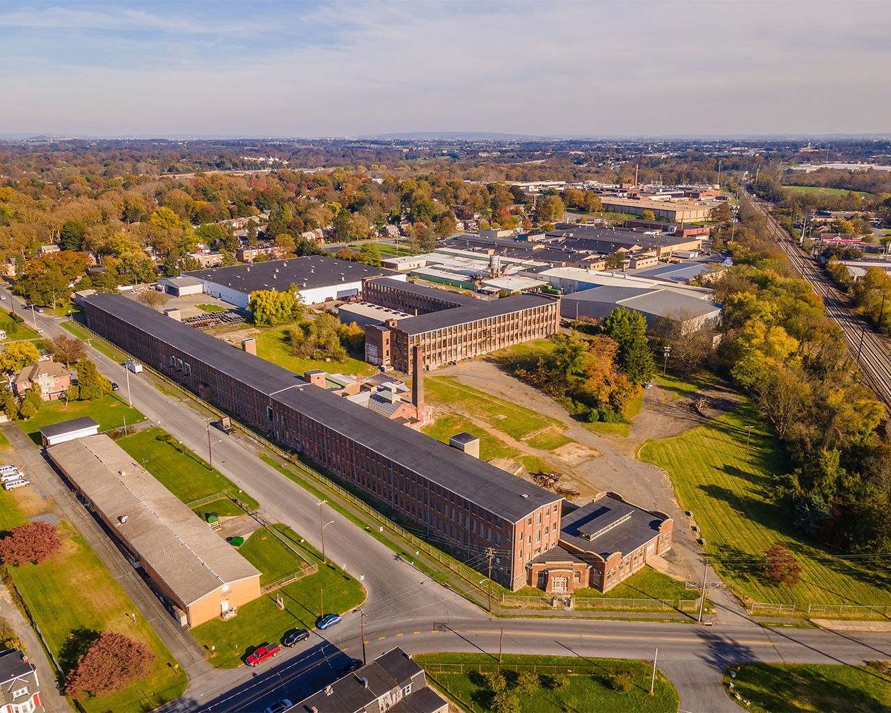 Image of the Stehli Mill Brownfield Project