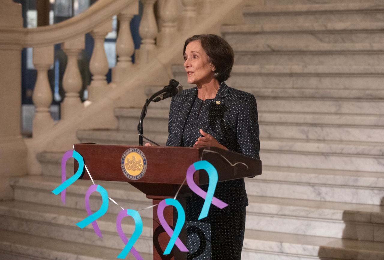 Secretary Arkoosh Recognizes Suicide Prevention Month in the Capitol Rotunda