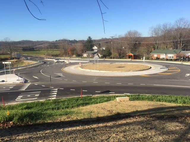 image of roundabout