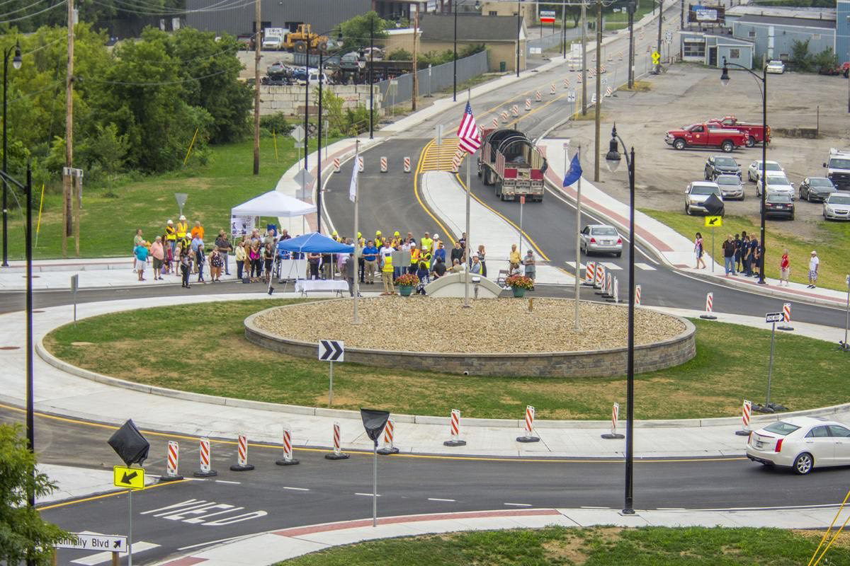 image of roundabout