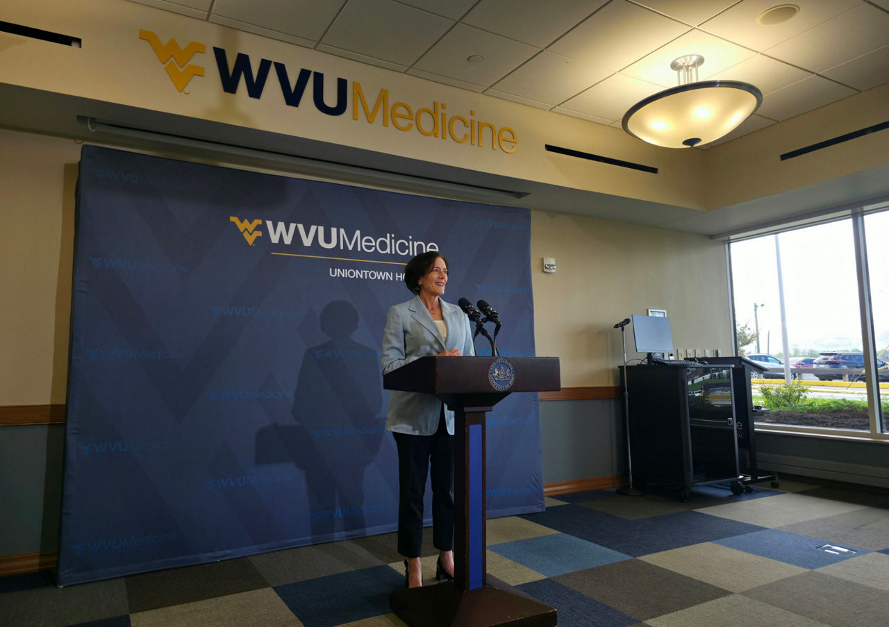 Secretary Arkoosh toured the newly-opened WVU Medicine Children’s Birthing Center at Uniontown Hospital