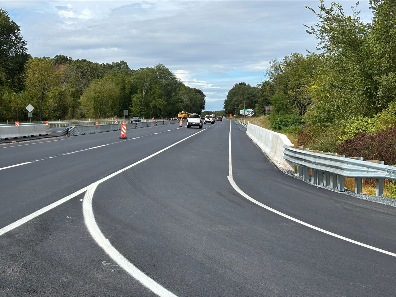 US 209 at Shafers Schoolhouse Road