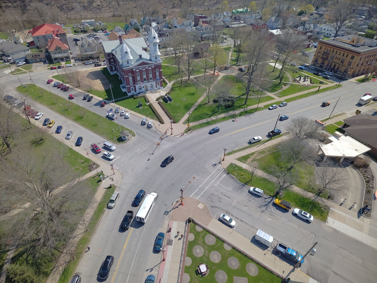 Liberty Street Roadway Project Map