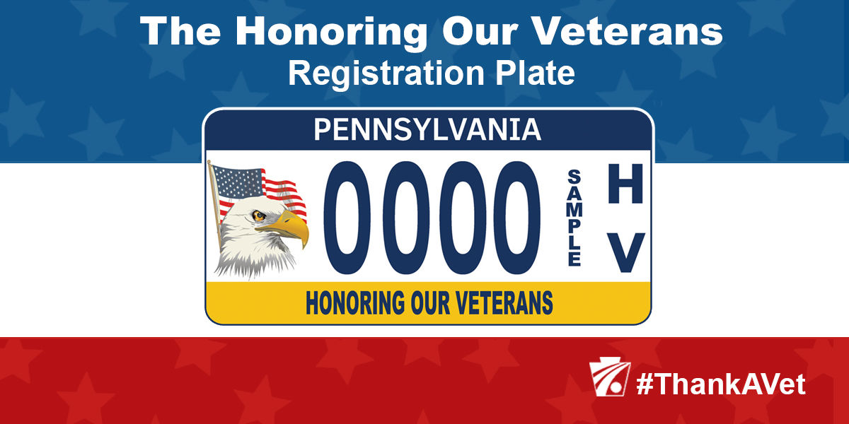 Veterans Plate - Twitter