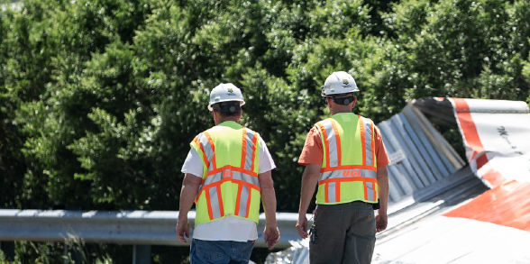 Two emergency managers respond to severe weather in Pennsylvania.