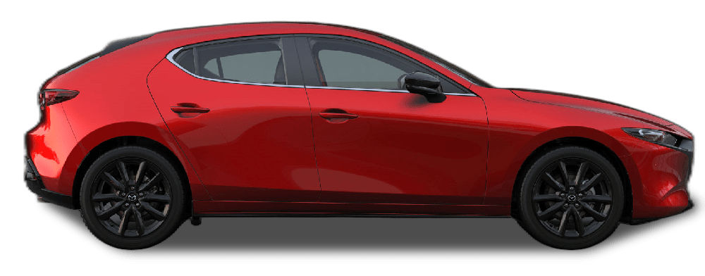 mazda 3 hatchback luggage capacity