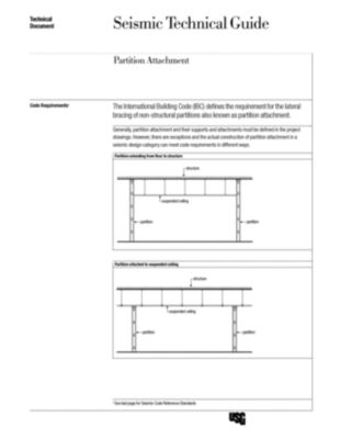 Seismic Technical Guides | USG