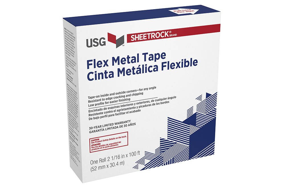 Sheetrock® Brand Flexible Metal Tape-On Corner Bead — USG