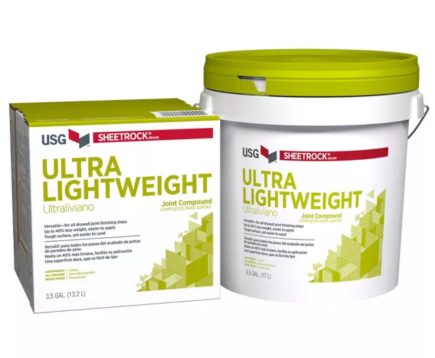 USG - Sheetrock® Brand UltraLightweight Joint Compound - USG Sheetrock® Brand UltraLightweight Joint Compound