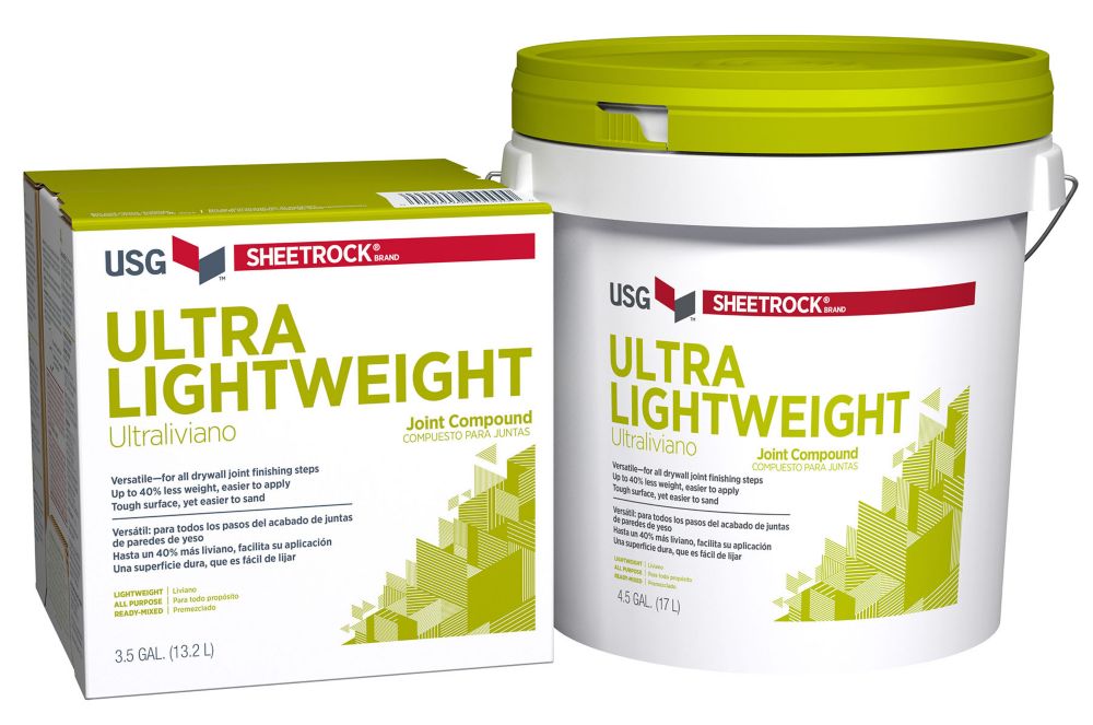 Sheetrock® Brand UltraLightweight Joint Compound — USG