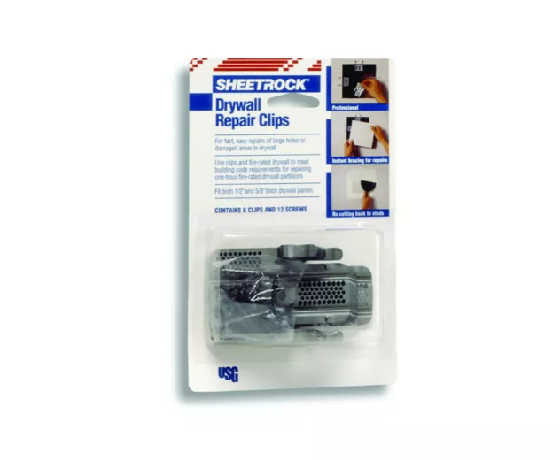 Sheetrock® Brand Drywall Repair Clips | USG