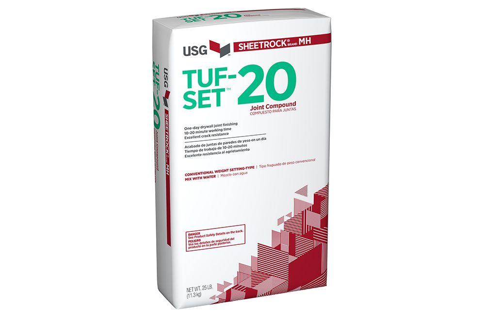 Sheetrock® Brand MH Tuf-Set Setting-Type Joint Compound — USG
