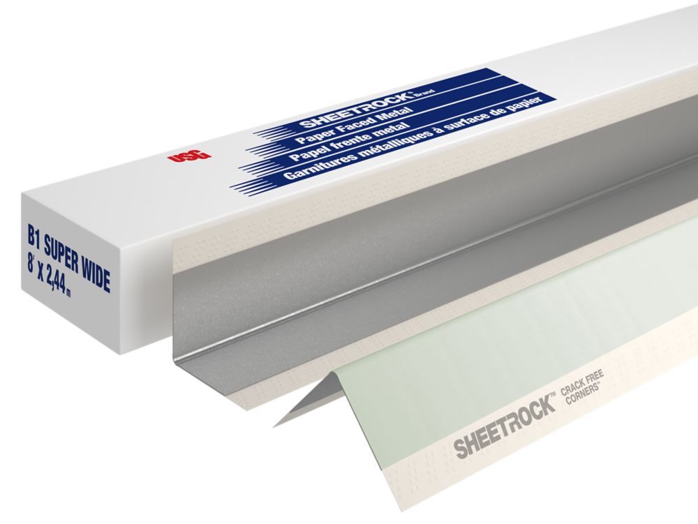 Sheetrock® Brand Paper-Faced Metal Corner Bead — USG