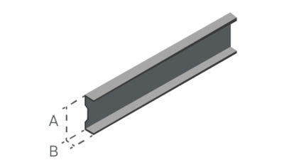 USG - USG STEELROCK® Canaleta de carga calibre 22 - USG STEELROCK® Canaleta de carga calibre 22