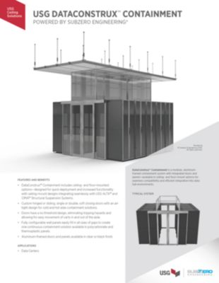 Mission Critical Data Centers, DataConstrux, ALTA, CIMA | USG