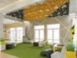 USG - Ceilings Plus® Design Solutions - Colortex™ Fins - USG Design Solutions ? Colortex? Fins | Finish: Various, Rendering © USG