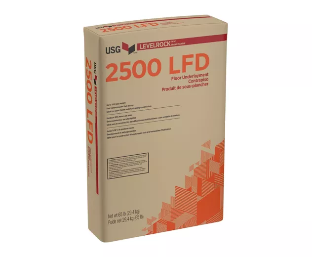 USG - Levelrock® Brand 2500 LFD Floor Underlayment - Levelrock Brand 2500 LFD 65 BAG IG372765S Main