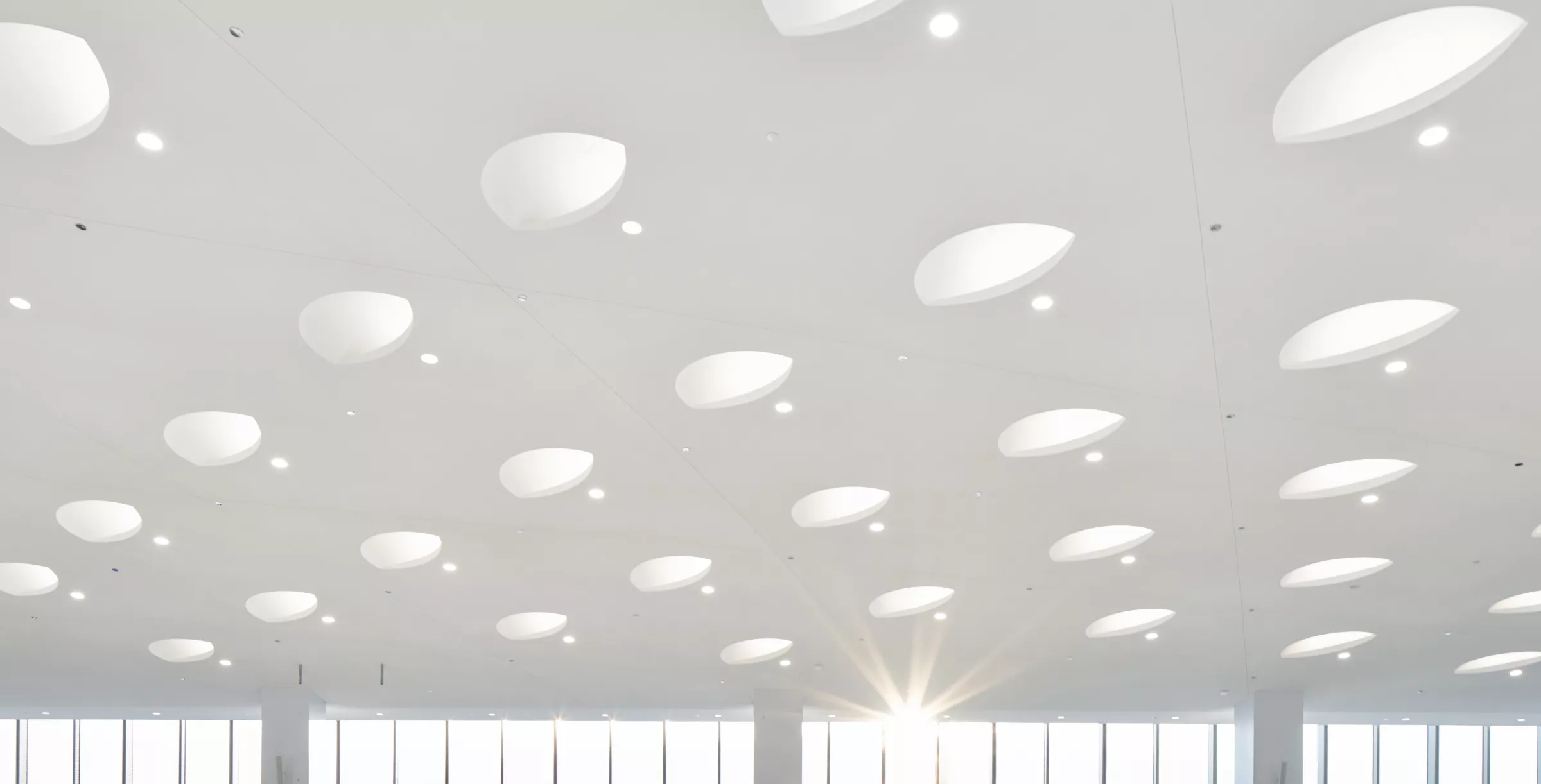USG Ensemble® Acoustical Drywall Ceiling, Chicago O'Hare International Airport - Terminal 5, Architect: HOK + Mueller2, 
Photo: Fungi Media © USG Interiors, LLC