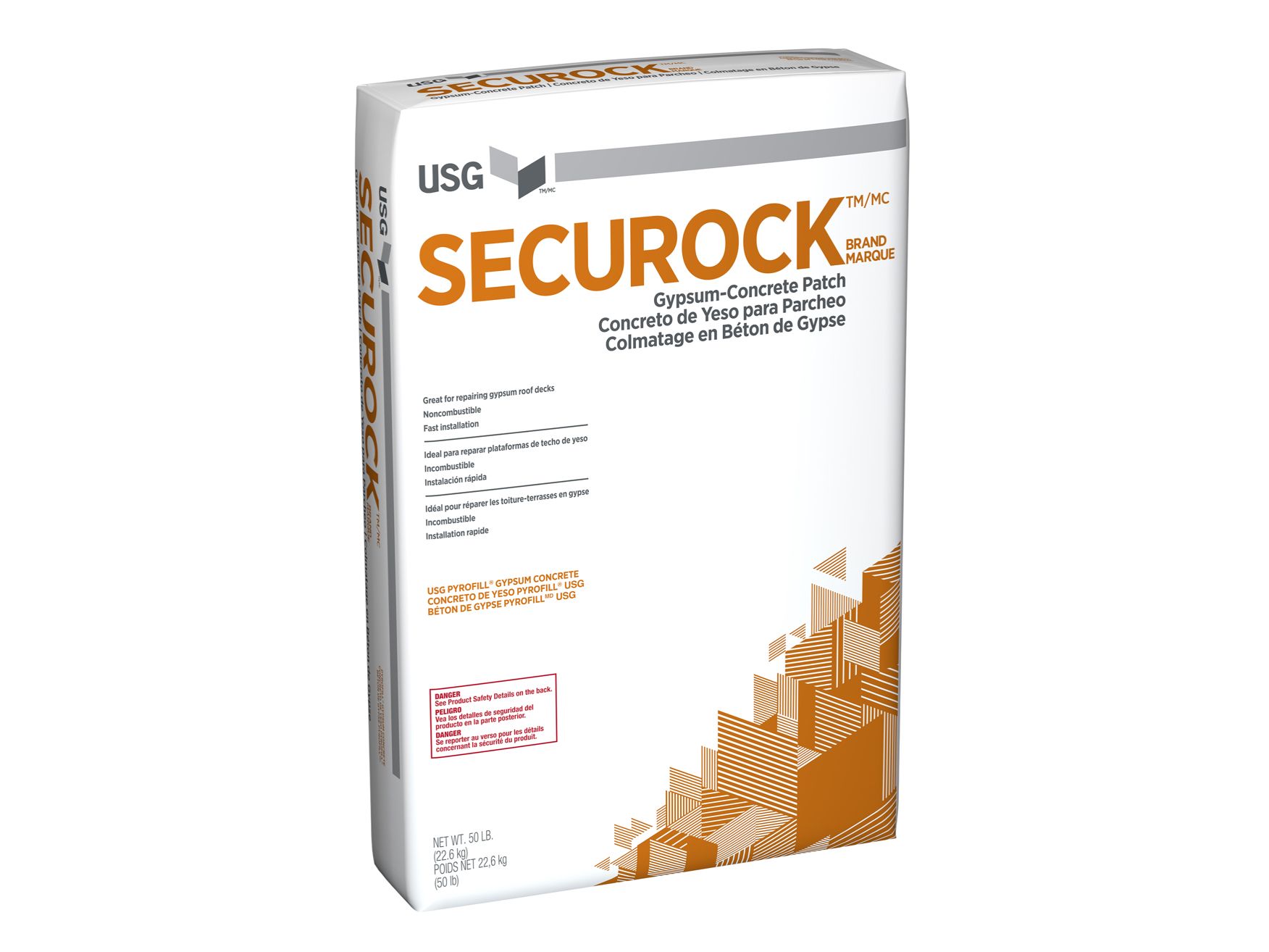 USG Securock™ Brand Gypsum-Concrete Patch
